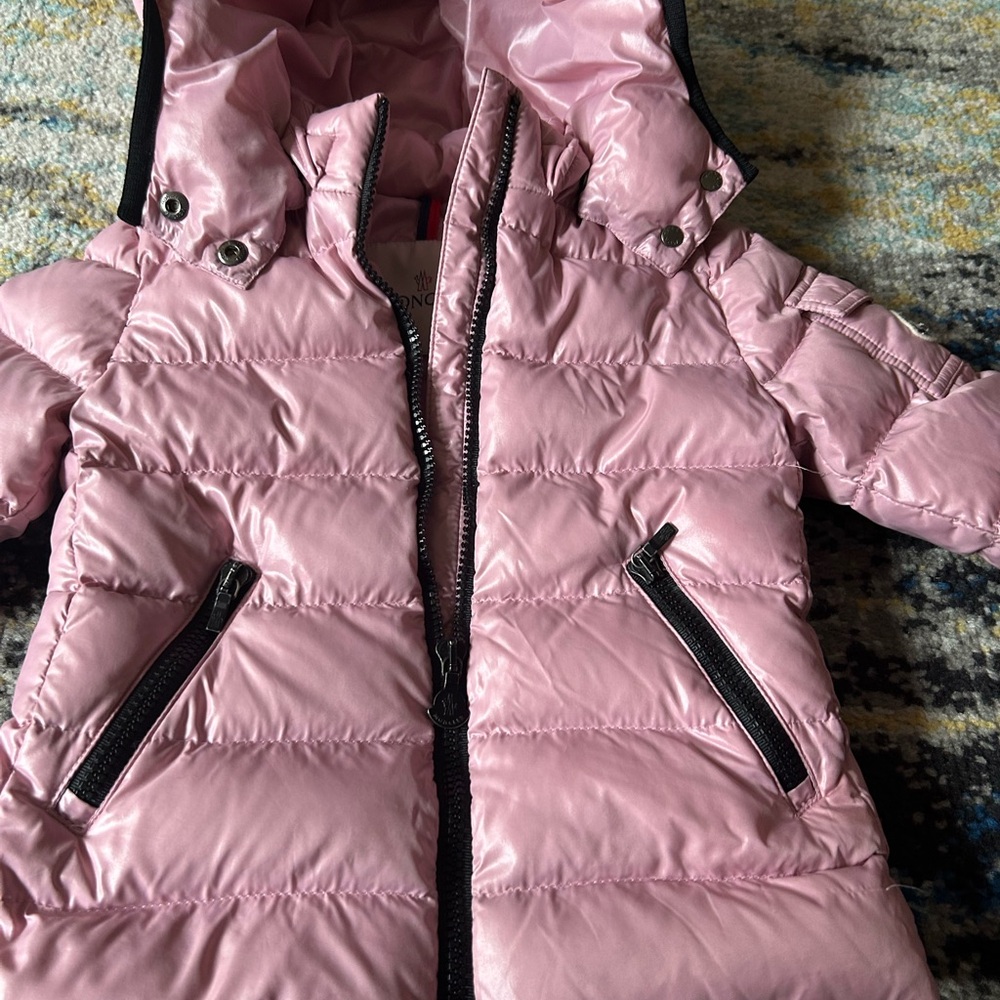 Pink Kids Puffer Jacket